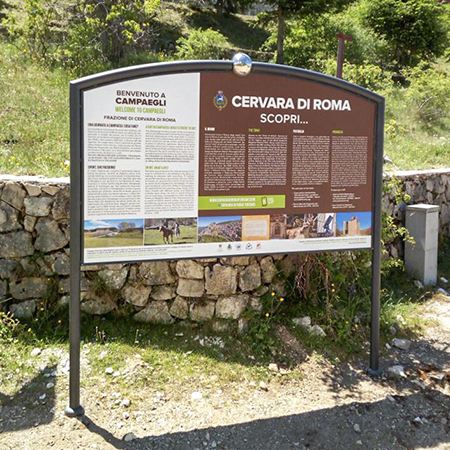 Segnaletica cervara campegli