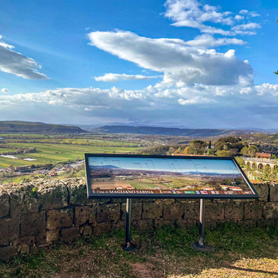 pannello panoramico magliano sabina