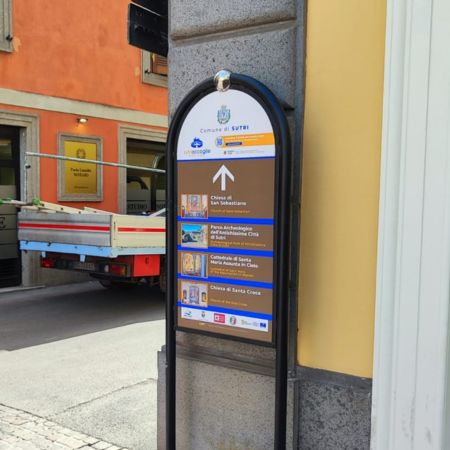 Segnaletica Sutri