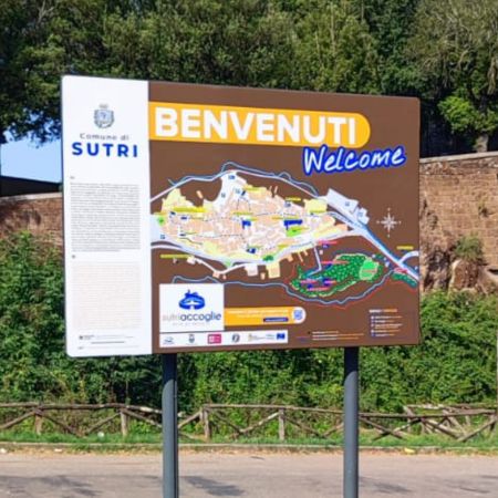 Targa Benvenuto Sutri
